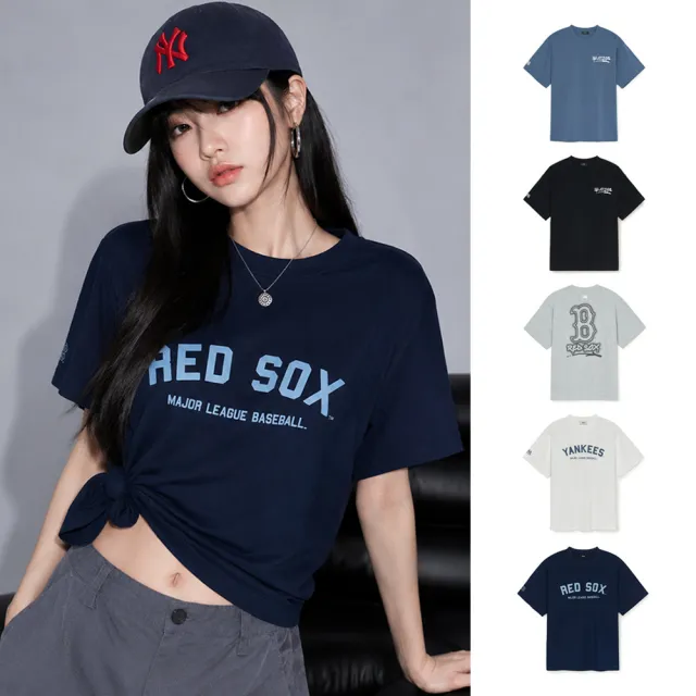 【MLB】短袖T恤 白襪/紅襪/洋基隊(3ATSB4053/3ATSV0253-多款任選)