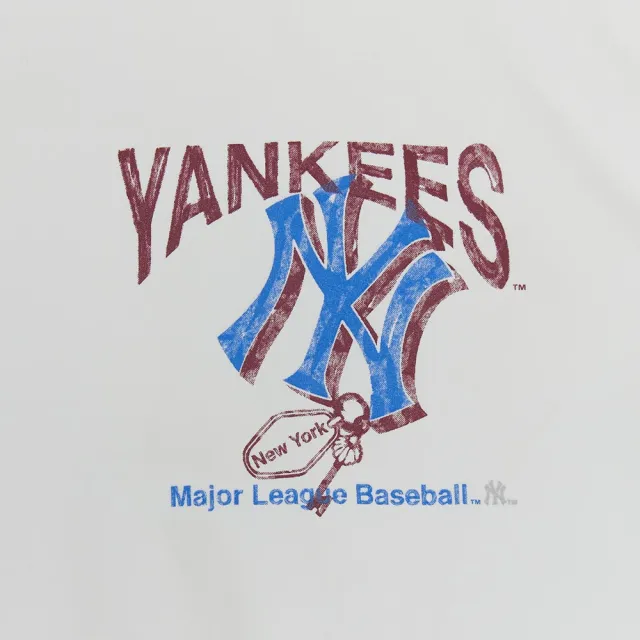 【MLB】女版運動背心 紐約洋基隊(3FTKA0153-50WHS)