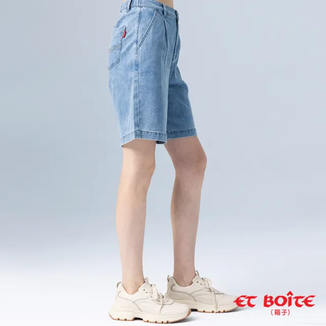 【BLUE WAY】女裝 經典簡約輕舒丹寧牛仔 短褲-ETBOITE箱子