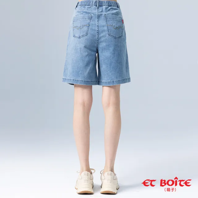 【BLUE WAY】女裝 經典簡約輕舒丹寧牛仔 短褲-ETBOITE箱子