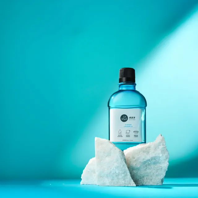 【LeShuli 樂漱淨】天然薄荷精油漱口水475mlx1+12mlx60(不含酒精及氟化物)