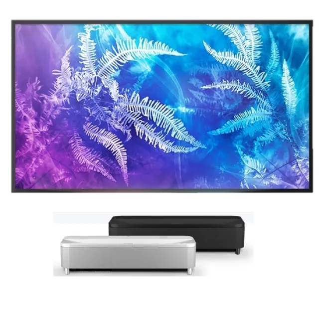 【EPSON】EH-LS800 超短焦 4K PRO-UHD高階款雷射電視(組合100吋黑柵抗光幕)