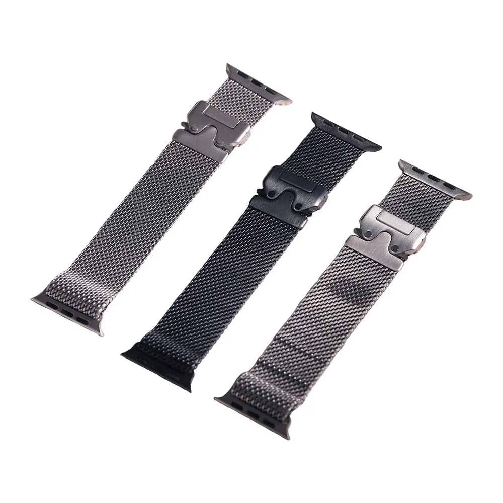 【W.wear】APPLE WATCH-米蘭款環形鈦錶帶蘋果專用錶帶(38/40/41/42/44/45/49Ultra)