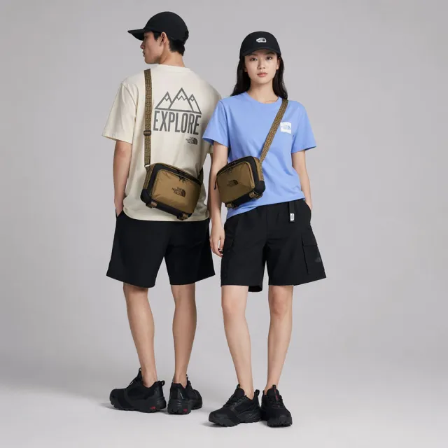 【The North Face】男女皆宜輕便斜背包(多款任選)