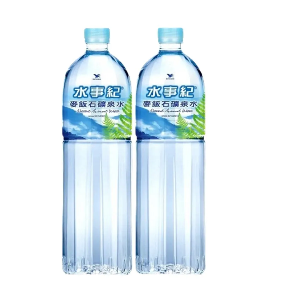 【統一】水事紀麥飯石礦泉水1500mlx2箱(共24入;官方直營)