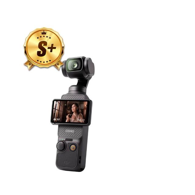 【DJI】S+級福利品 DJI Osmo Pocket 3 含保護殼+續航手柄+收納包+手腕掛繩