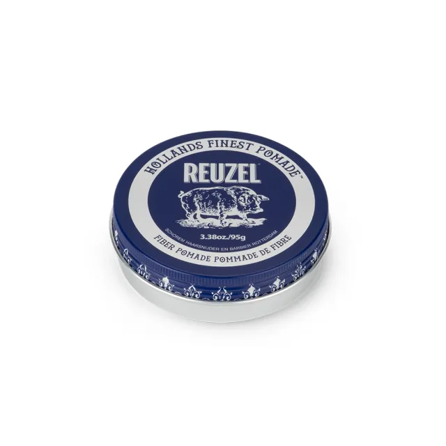 【REUZEL】深藍豬強力纖維級水性髮泥 95g