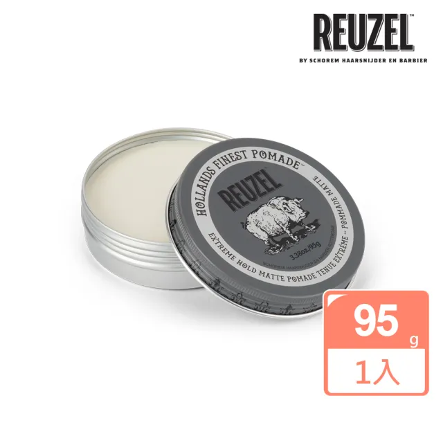 【REUZEL】灰豬極強水泥級無光澤髮蠟 95g
