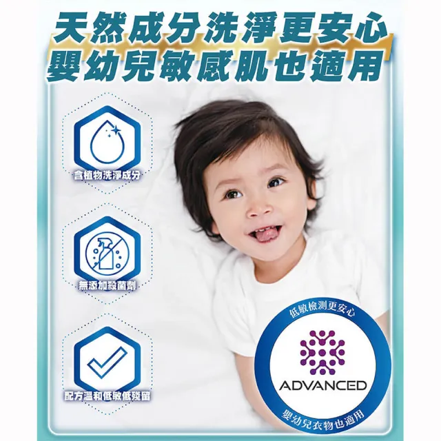 【一匙靈】ATTACK 抗菌EX極效抗病毒洗衣精 2.4KG/瓶(清新花果香/純淨雪松木質香)
