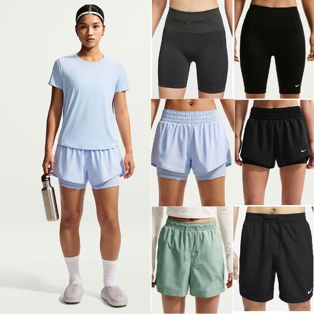 【NIKE 耐吉】運動褲 短褲 瑜珈褲 AS W NP DF SMLS HR 5IN SHORT Dri-FIT 男女 多款 (IO0582-010&)