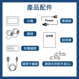【CARSLAVE】D9機車行車記錄器1080P高畫質前後雙鏡頭款(WIFI/加碼送32G記憶卡)