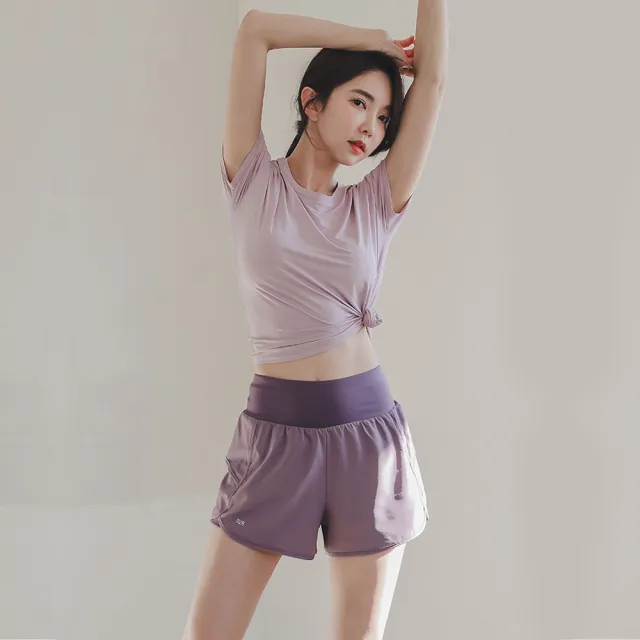 【BODYAIR】任2入 小弧擺美背拼網紗透氣上衣(瑜珈.慢跑.運動.健身.透氣.舞蹈.運動服)