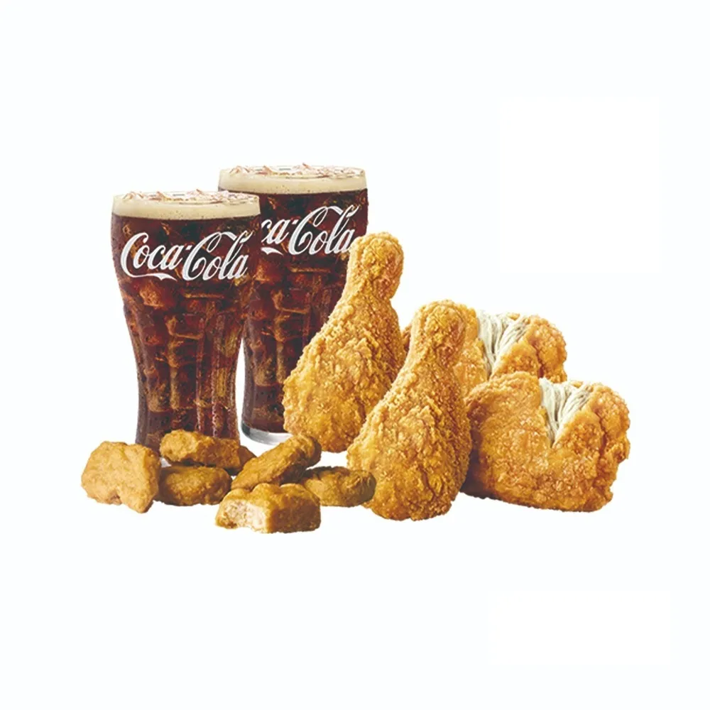 【麥當勞】麥脆鷄腿*4+六塊麥克鷄塊+中杯可樂*2 好禮即享券