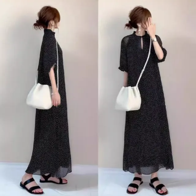 【ASister 小姊姊】AS2680#女裝|上衣☆法式圓領後拉鏈撞色上衣(黑色 S-L)