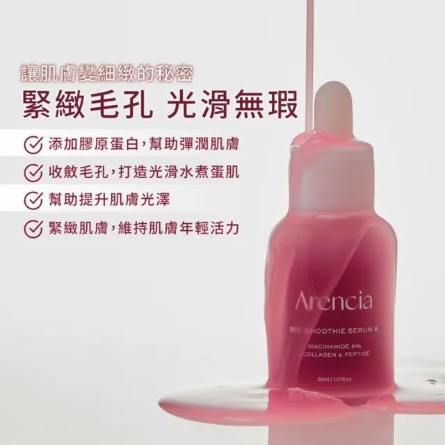 【Arencia】原廠授權 牛膝草/皇家玫瑰果 精華液30ml