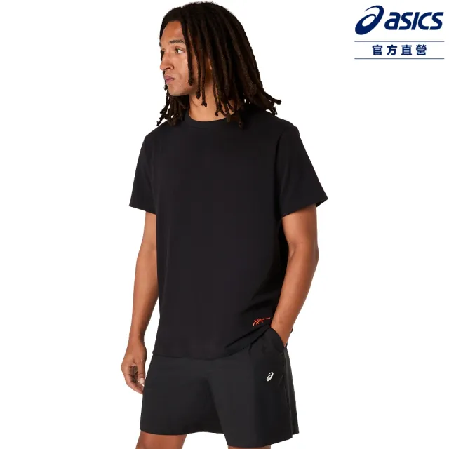 【asics 亞瑟士】短袖上衣 男女中性款 P.LIFE系列 海外版型 訓練上衣 2033C014-002