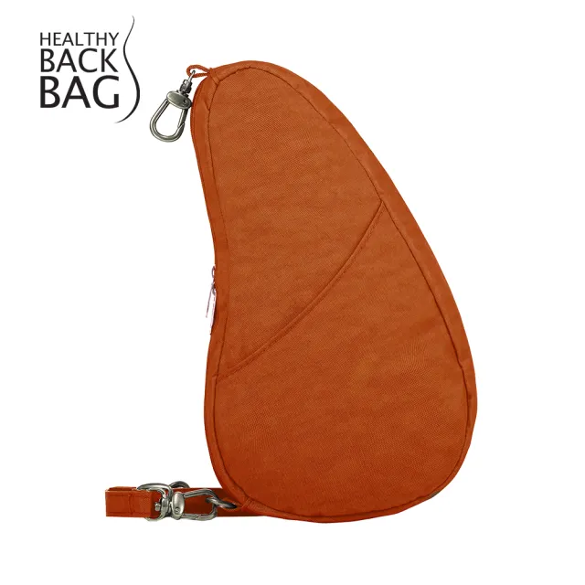 【HEALTHY BACK BAG】官方直營-基本款 TEXTURED NYLON BAGLETT 斜背包-辛香橘 男側背包 女側背包 小包