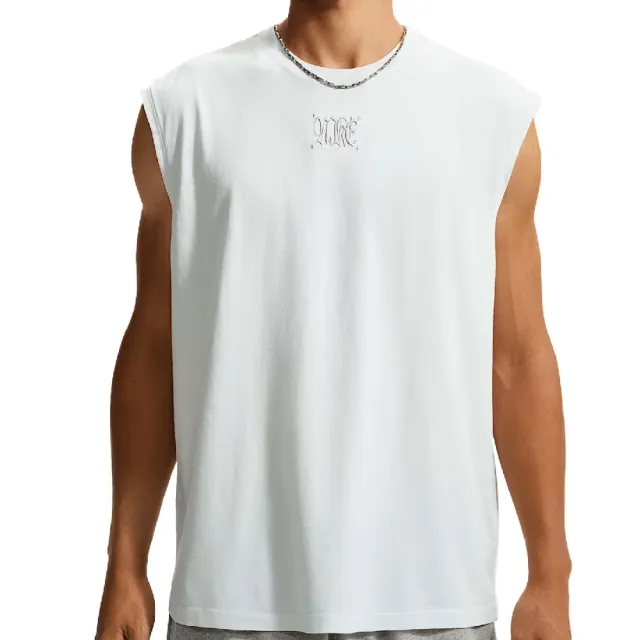 【NIKE 耐吉】AAS M NSW TEE LSE SLVLS WASH 無袖短T 男款 白色 IM3820-101
