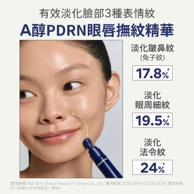 【innisfree】A醇PDRN眼唇撫紋精華 15ml (撫紋橡皮擦)