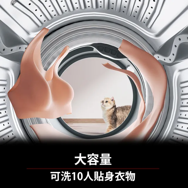 【Roborock 石頭科技】不含安裝 柔衣公主M1 Pure 1KG AI洗脫烘滾筒洗衣機(特漬洗/母嬰認證/UVC殺菌)