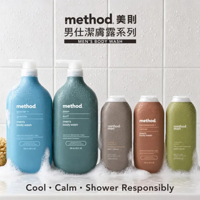 【method 美則】時尚沐浴美學(532mlx6入)