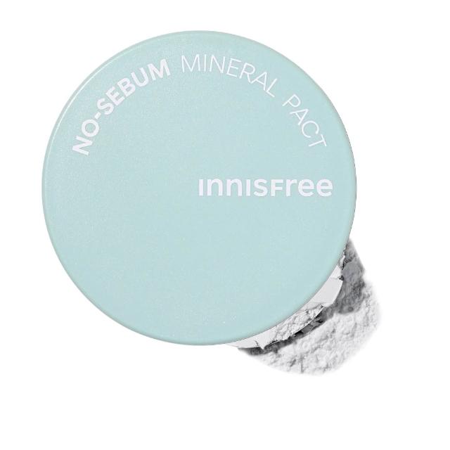 【innisfree】無油無慮礦物控油蜜粉餅 8.5g