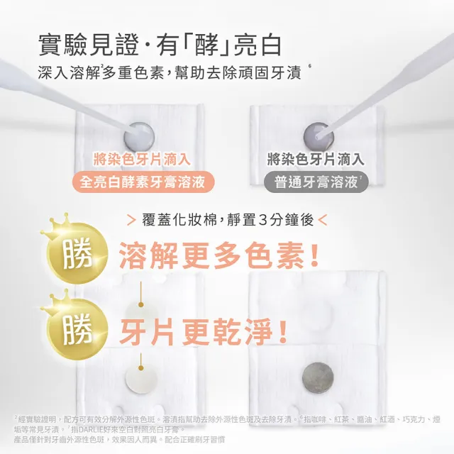 【DARLIE 好來】全亮白極緻酵素牙膏120gX7入(美白牙膏/晨曦雪松/白桃花香/清新薄荷)