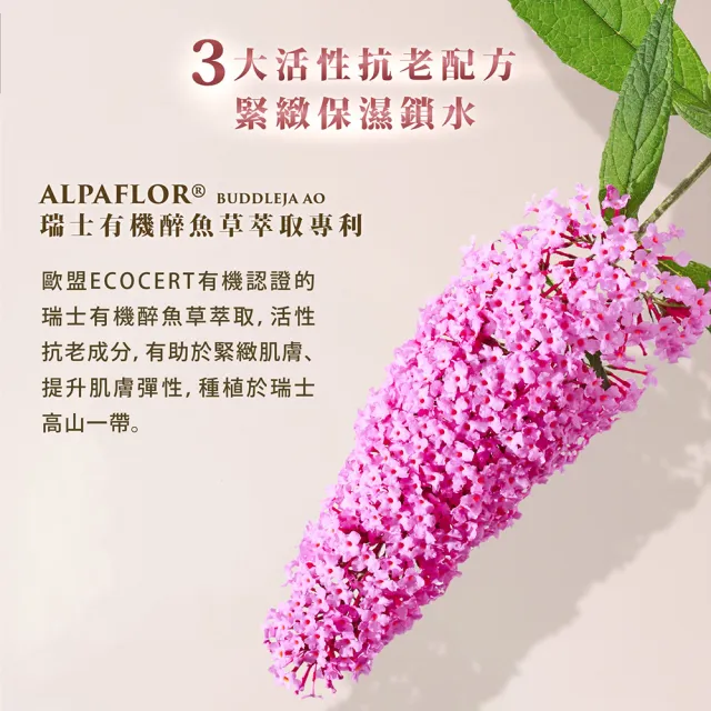【唯有機】法國絲絨玫瑰時光活膚乳(50mLx2)