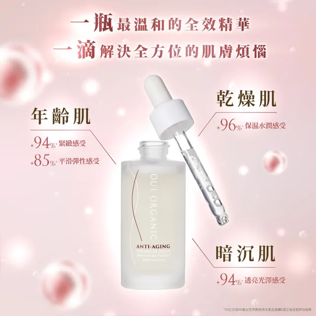 【WeOrganic 唯有機】法國絲絨玫瑰時光賦活組(精華+乳液)