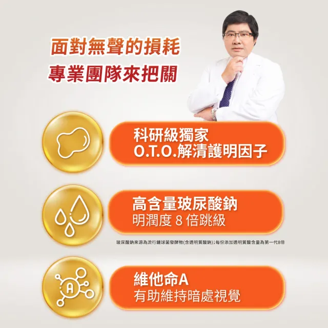 【娘家官方直營】明適保EX軟膠囊2盒組(90粒/盒;O.T.O.複方葉黃素升級版;氣象主播林嘉愷 真心推薦)