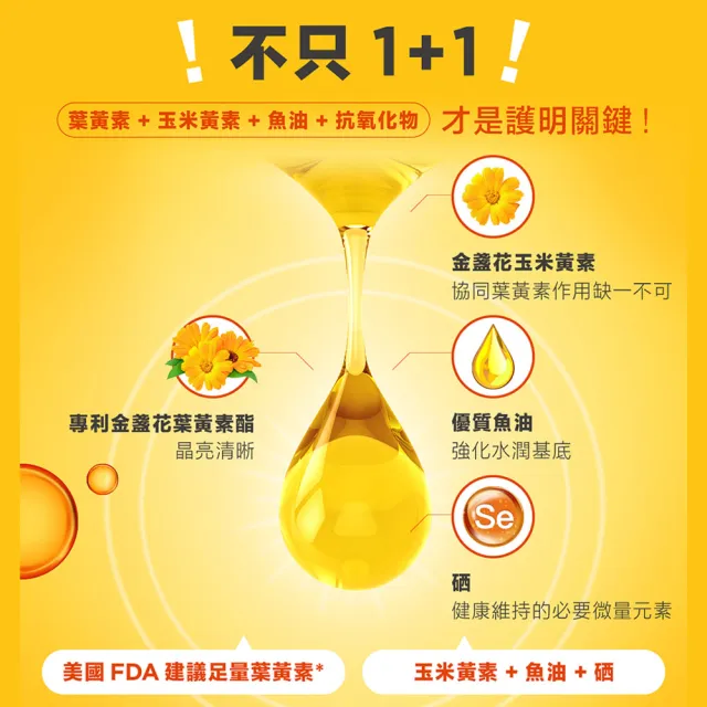 【BLACKMORES 澳佳寶】金盞花葉黃素 4入組(共240顆 添加魚油 玉米黃素 硒)
