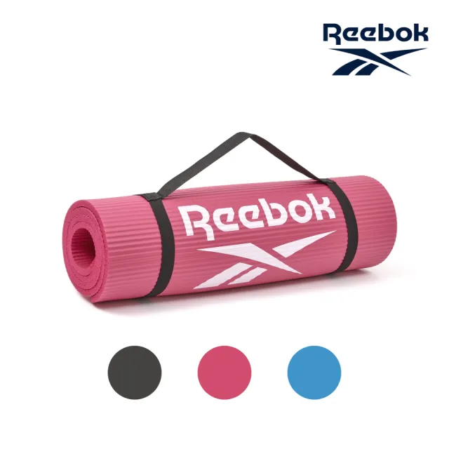 【REEBOK】防滑訓練墊 10mm(瑜珈墊 健身墊)RAMT-11015