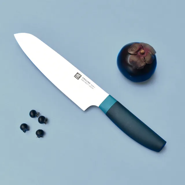 【ZWILLING 德國雙人】Now S日式主廚三德刀18cm-3色任選/新舊包裝隨機出貨(德國雙人牌集團官方直營)