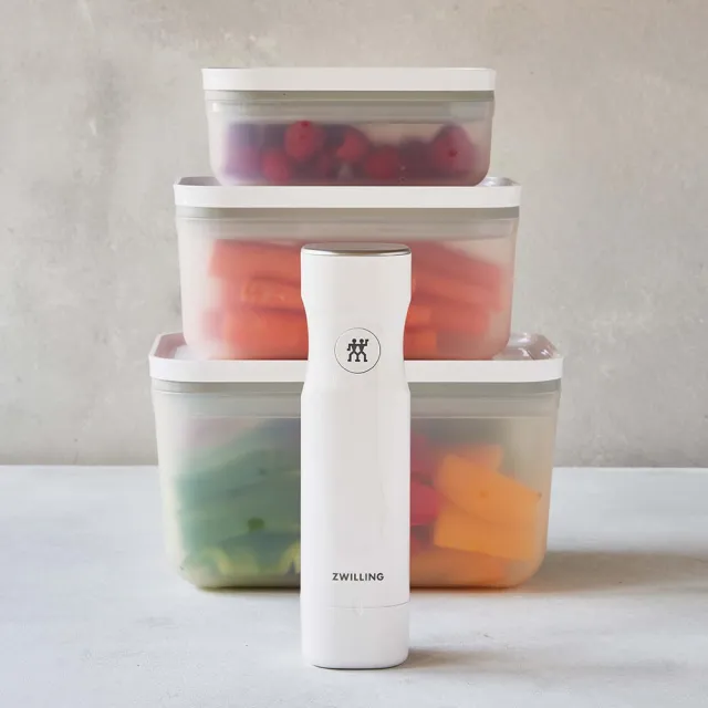 【ZWILLING 德國雙人】FRESH & SAVE真空PP保鮮盒M號/1100ml(德國雙人牌集團官方直營)