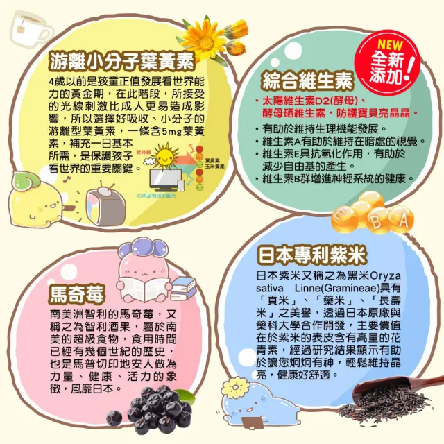 【funcare 船井生醫】果凍三兄妹3C葉黃素凍6盒(共60包；兒童寶貝專用)
