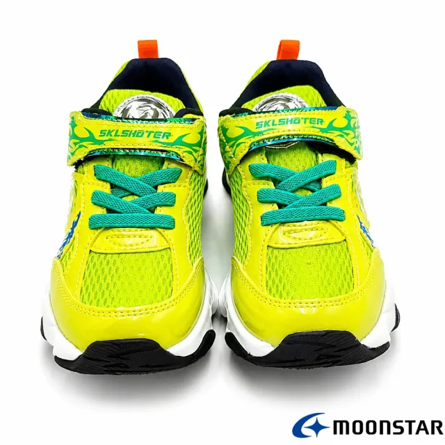 【MOONSTAR 月星】2E炫技者-風技能系列競跑運動鞋(SK00956黑/SK00957黃綠)