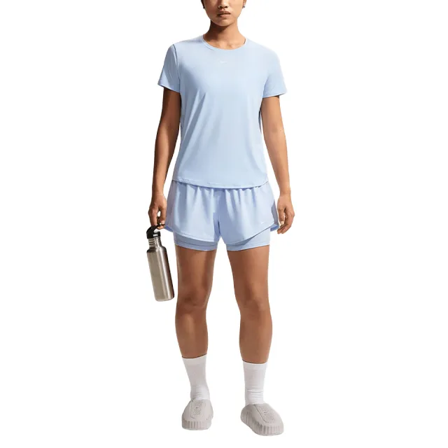 【NIKE 耐吉】運動短褲 AS W NK ONE DF MR 3IN 2N1 SRT 女 - DX6013407