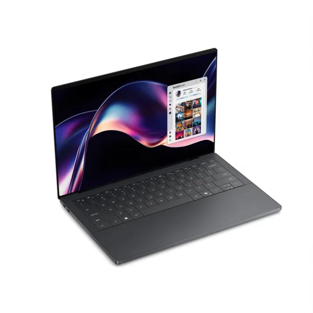 【DELL 戴爾】16吋Ultra X7 OLED輕薄Copilot+觸控筆電(XPS/DA16260-R2788BTTW/UX7-358H/32G/1TB/W11P/灰
