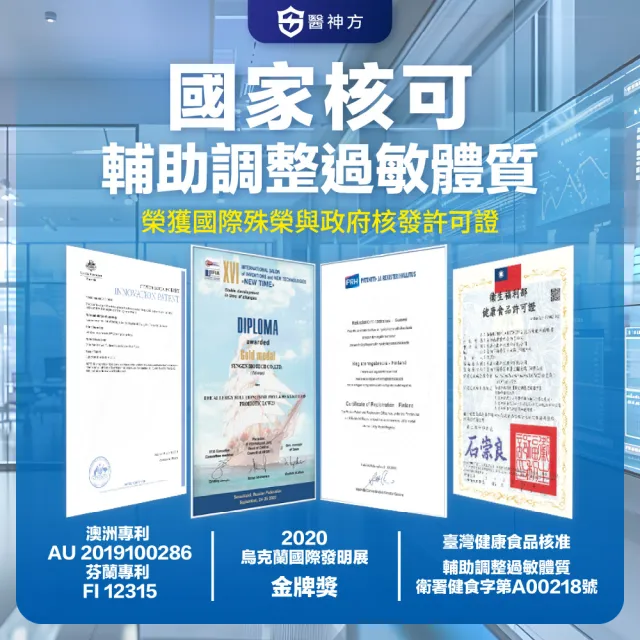 【EasonPharm 醫神方】金伏敏LCW23®益生菌膠囊1入組(榮獲國家健康食品核准)