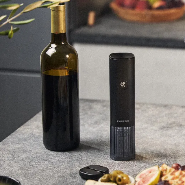 【ZWILLING 德國雙人】ENFINIGY鈦銀系列電動開瓶器(德國雙人牌集團官方直營)