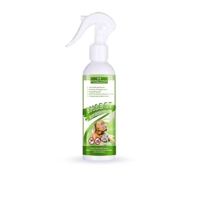 【GBPH 好寶貝】寵物蟲蟲退散防護噴霧230ml(草本植萃/防蜱蟲/不含DEET/天然精油/舔食無害)
