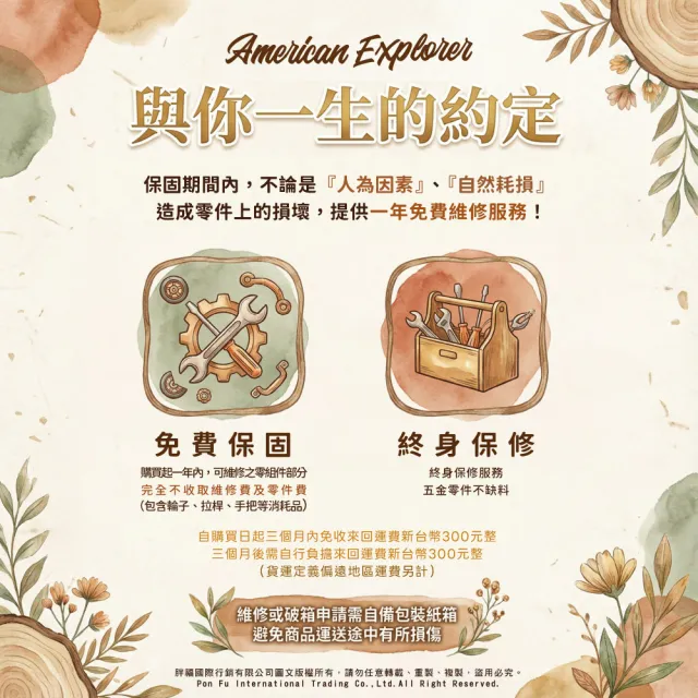 【American Explorer 美國探險家】出清品 20吋 輕量 雙排輪 密碼鎖 霧面防刮 行李箱 可愛 旅行箱 登機箱