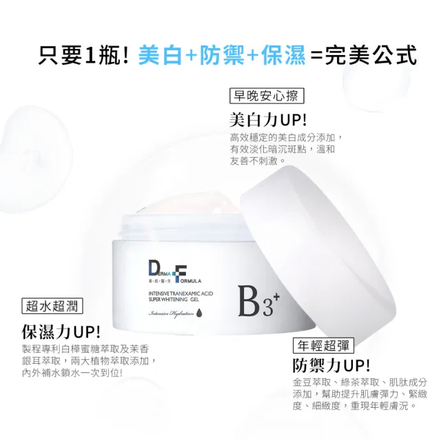 【DF 美肌醫生】傳明酸超透亮淨白凝凍30mL