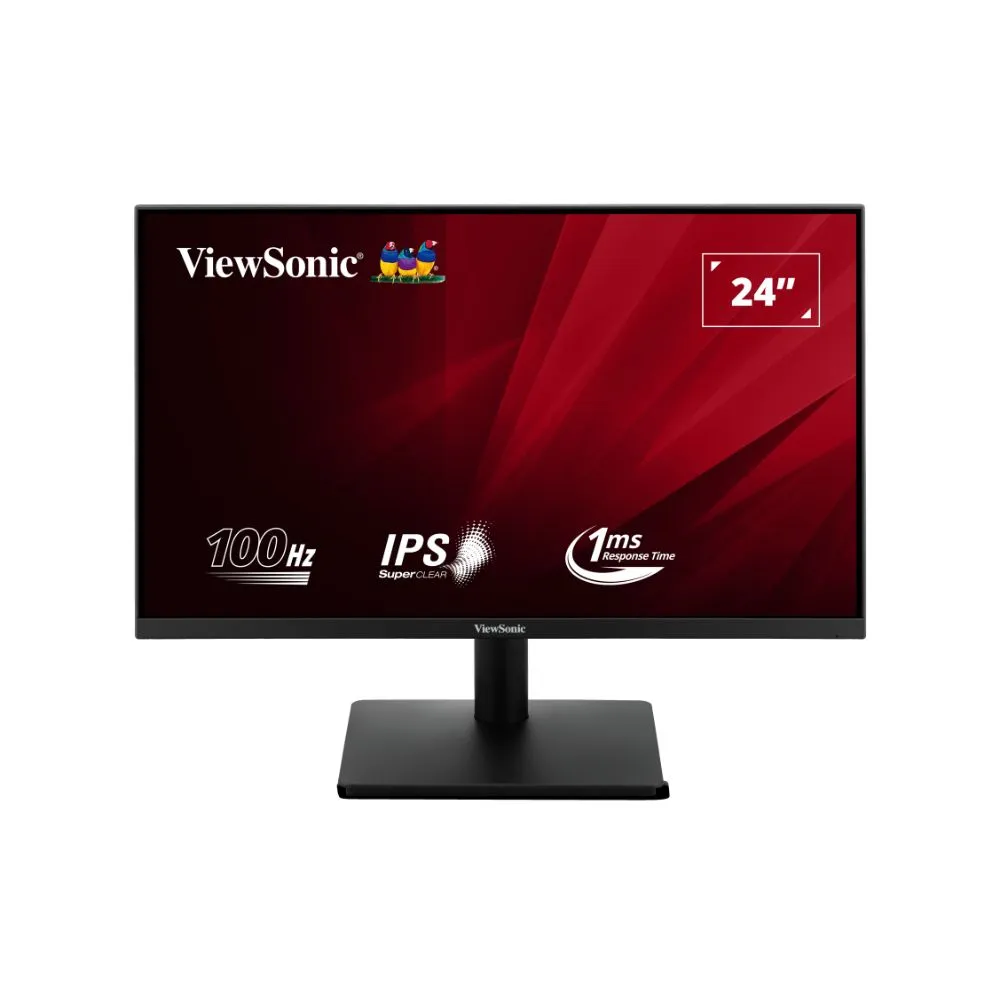 【ViewSonic 優派】VA242-MH 24型 IPS FHD 100Hz窄邊框螢幕(HDMI/VGA/零閃屏/窄邊框/抗藍光/1ms)