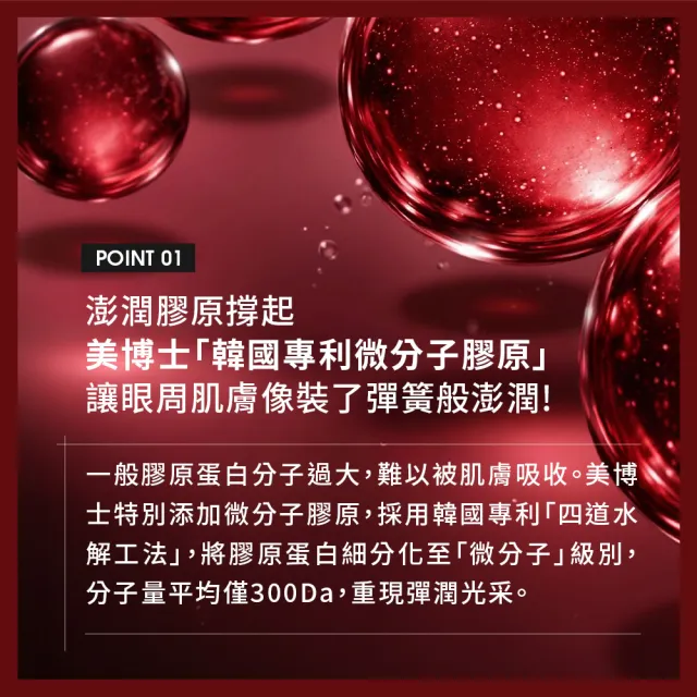 【Dr. May 美博士】B12紅膠原新生撫紋眼霜20ml三入組(紅外泌眼霜/紅熨斗眼霜)