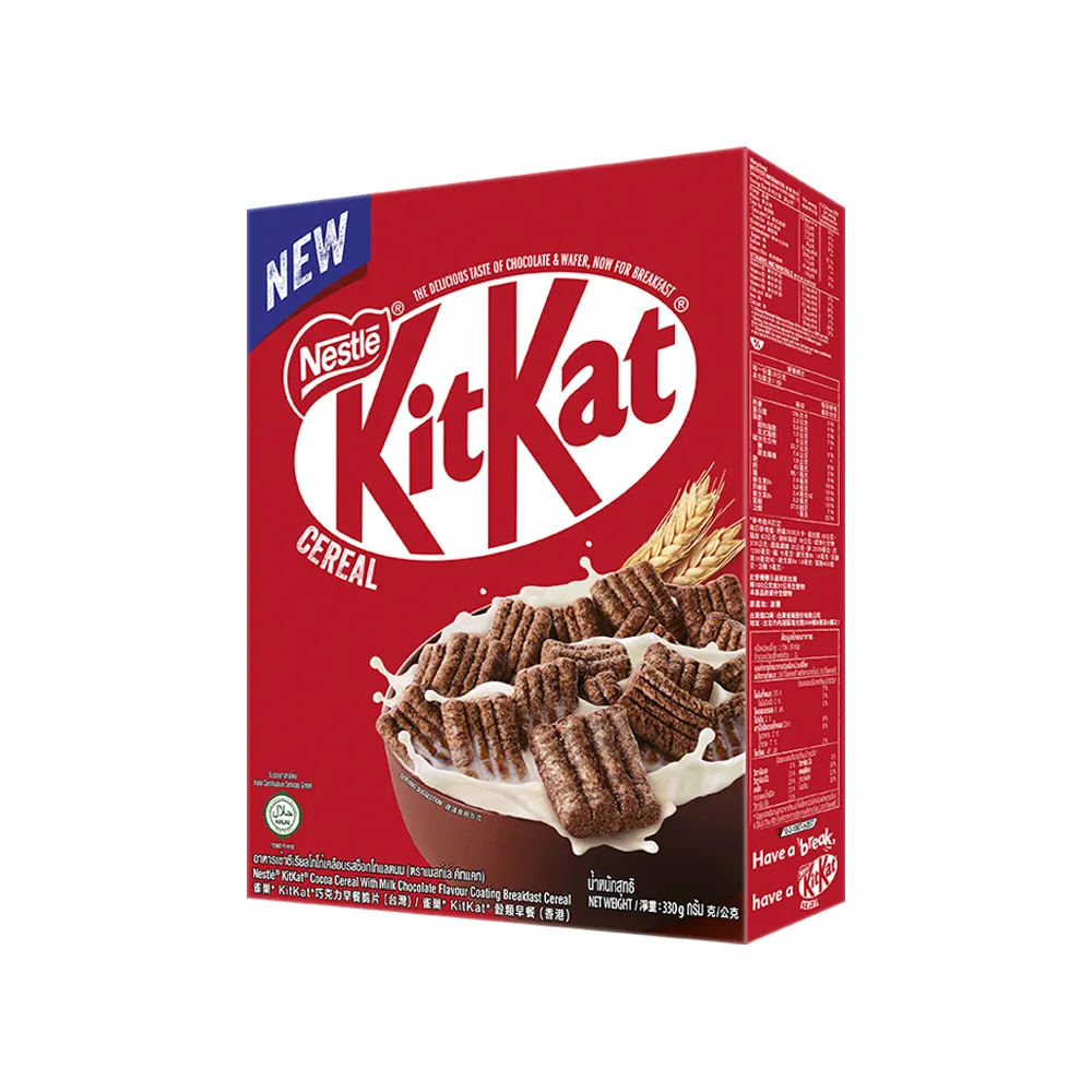 【Nestle 雀巢】Kitkat巧克力早餐脆片330g