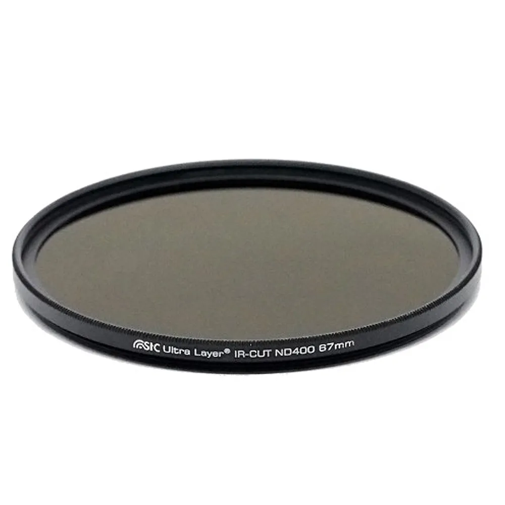 【STC】IR-CUT 9-stop ND400 Filter(67mm 零色偏ND400減光鏡)