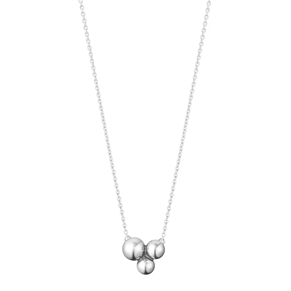 【Georg Jensen 喬治傑生】MOONLIGHT GRAPES 項鍊 (氧化純銀)