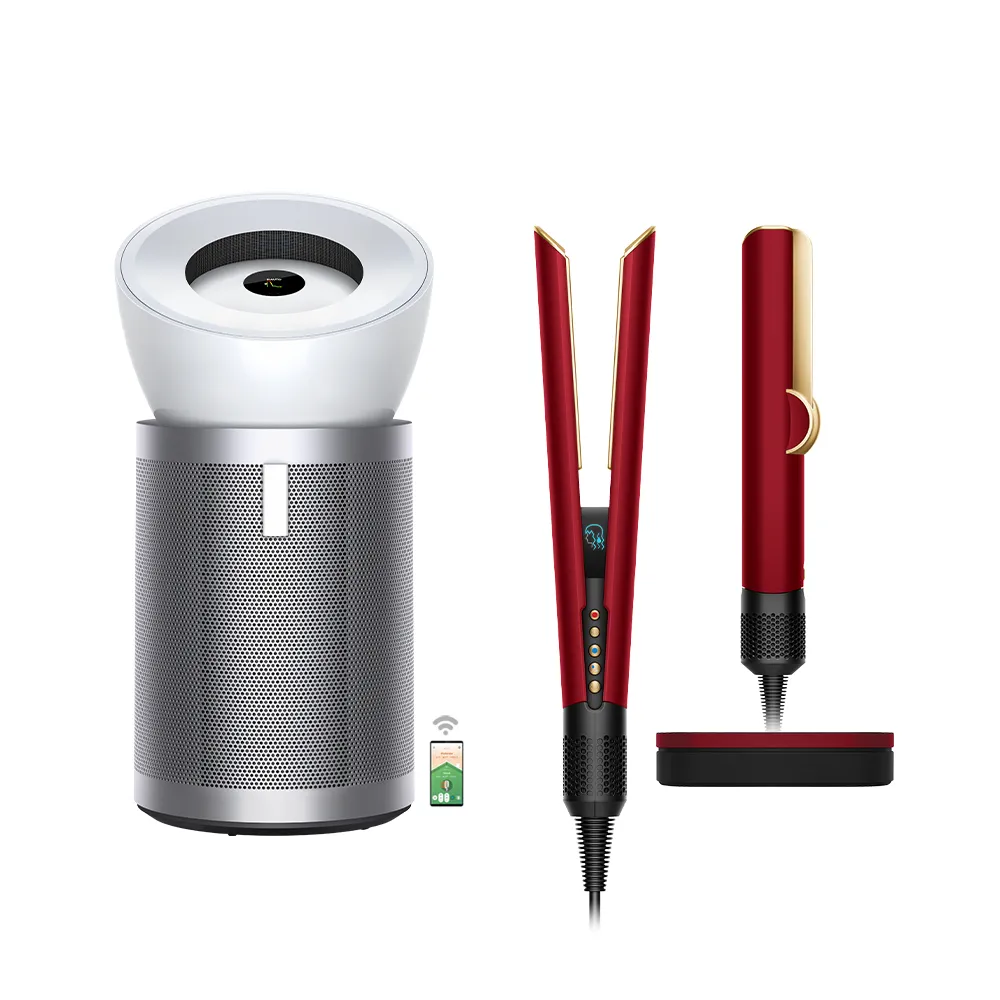 【dyson 戴森】BP02 Purifier Big+Quiet 強效極靜抗敏空氣清淨機(白色及柔霧銀 適用30坪) (超值組)