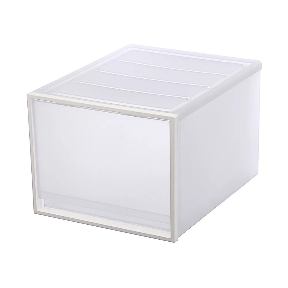 【KEYWAY 聯府】面寬40-贊娜抽屜整理箱-3入組合(收納箱 日式 無印風 MIT台灣製造)